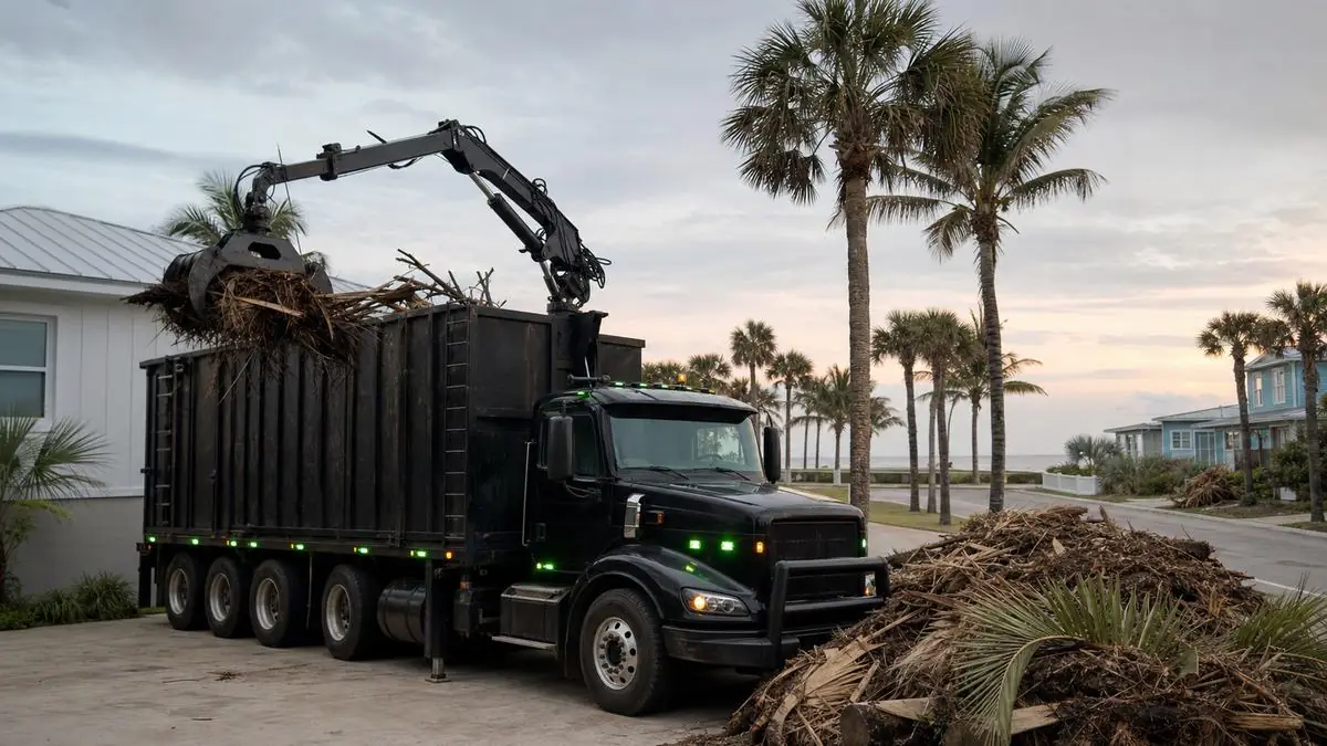 Grapple Truck Services for Efficient Material Removal